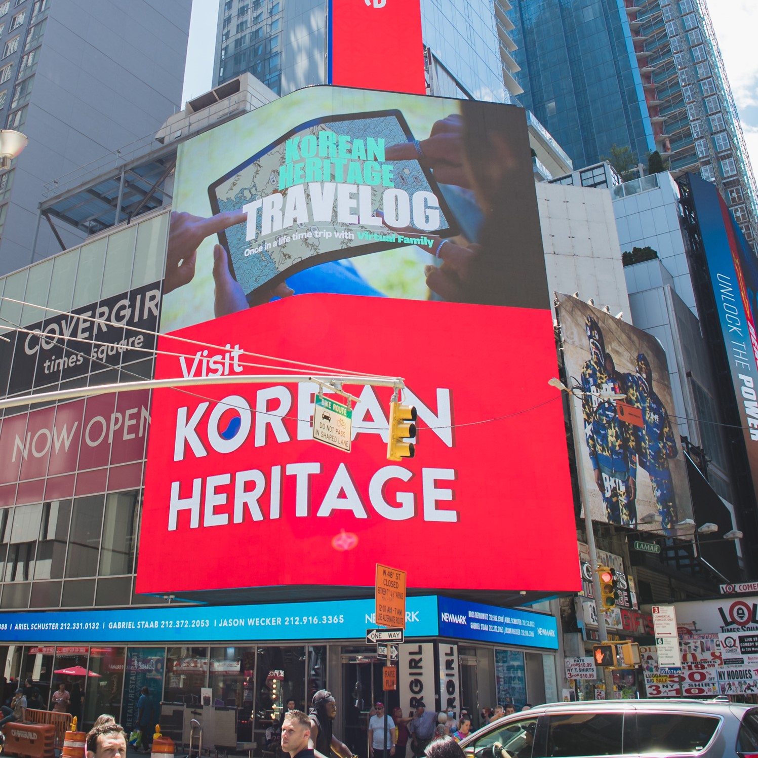 한국문화재재단 [2022 문화유산 방문캠페인] 해외 옥외홍보